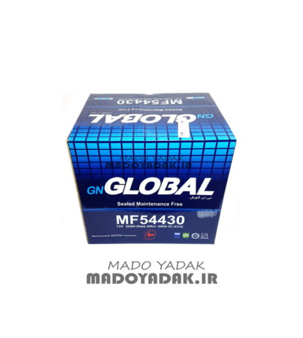 باطری 50 آمپر قالب کوچیک گلوبال (GLOBAL )
