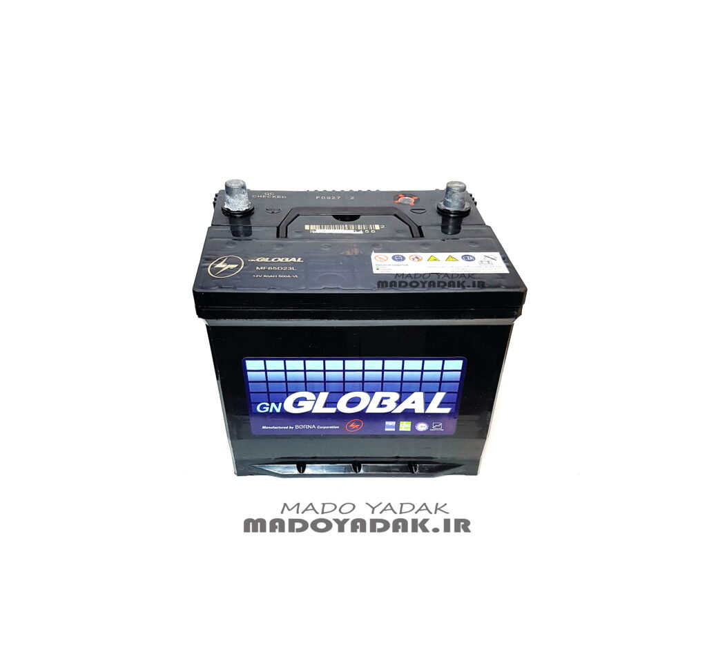 باطری 60 آمپر گلوبال 6068 بلند (GLOBAL ) - Image 2