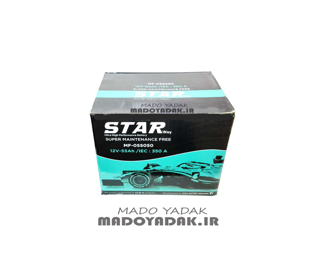 باطری 50 آمپر استاروی قالب بزرگ (STARWAY)