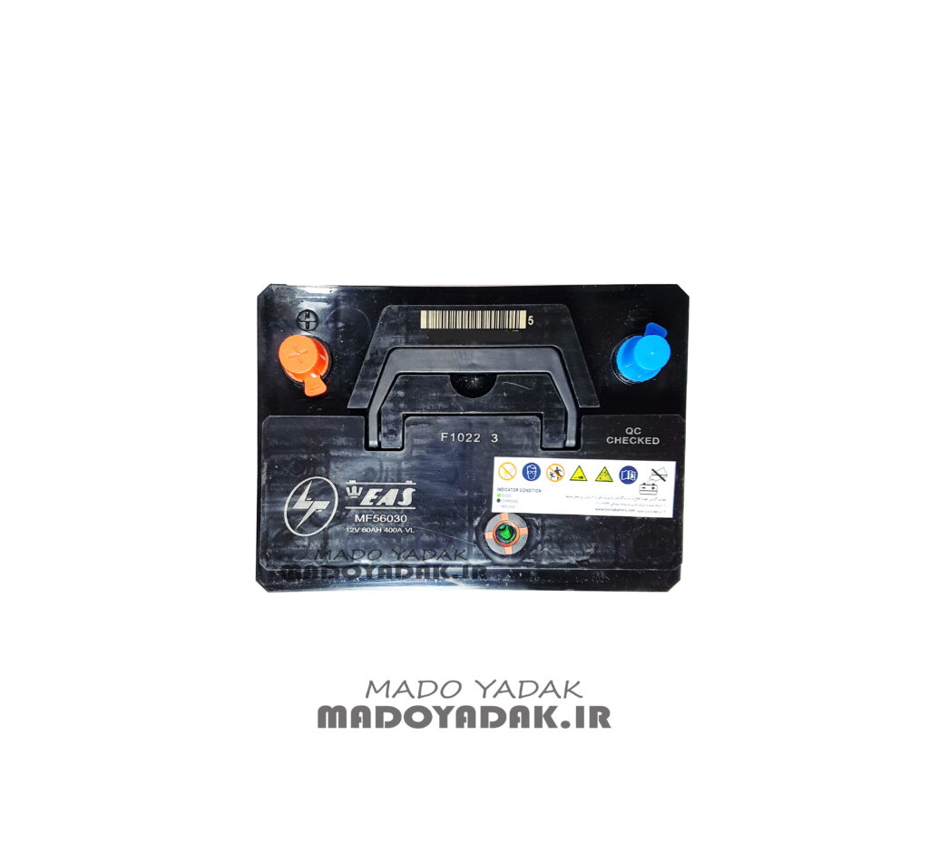 باطری 60 آمپر ایاس 6030 کوتاه (EAS) - Image 3
