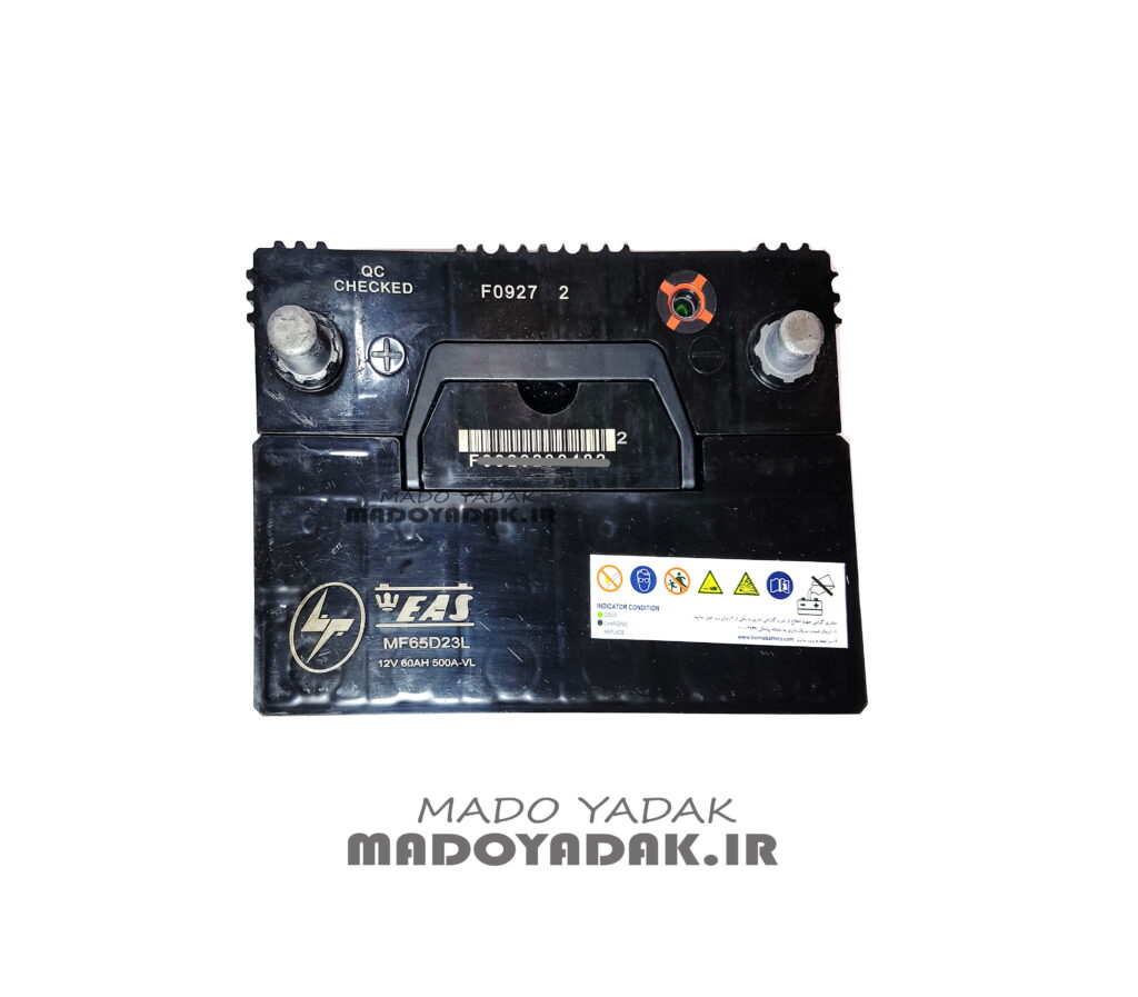 باطری 60 آمپر ایاس 6068 بلند (EAS) - Image 3