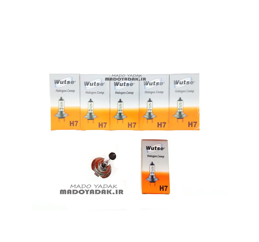 لامپ هالوژن خودرو H7 12v دو فيش ( wutse ) - Image 2