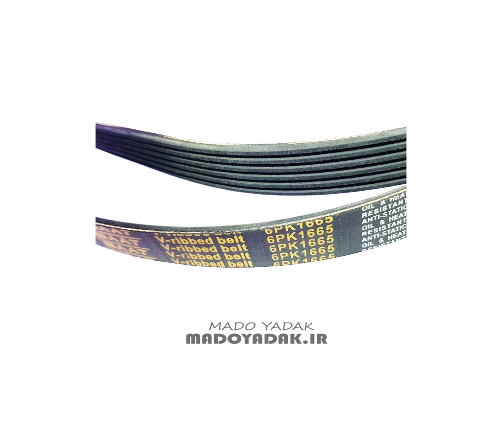 تسمه دینام پژو 405 GAAT 6PK1665 - Image 4